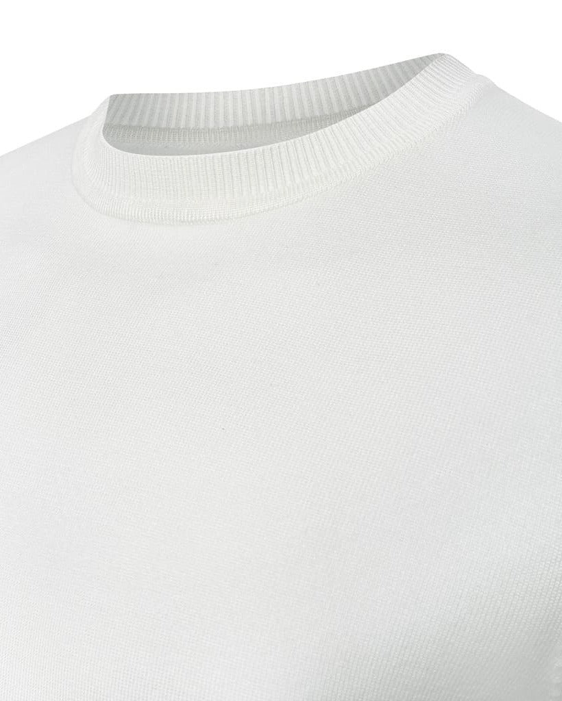 Egyptian White Cotton T-shirt