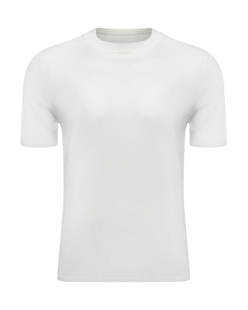 Egyptian White Cotton T-shirt